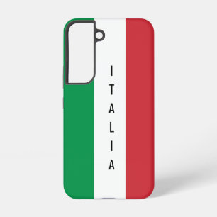 イタリアのクールなイタリア国旗Samsung Galaxy S22ケース Samsung Galaxy S22ケース
