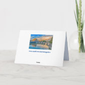 イタリアのグリーティングカード カード (裏面)