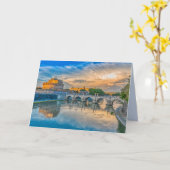 イタリアのグリーティングカード カード (黄色い花)