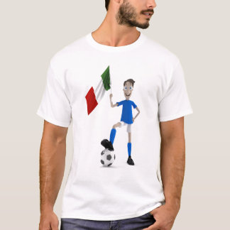 イタリアのサッカーの選手 Tシャツ