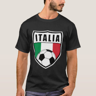 イタリアのサッカーイタリアンジャージー国旗の贈り物 Tシャツ