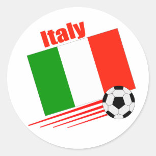 イタリアのサッカーチーム ラウンドシール
