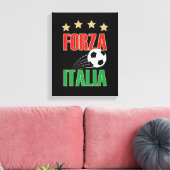 イタリアのサッカー キャンバスプリント (インサイチュ (リビング))