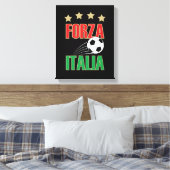 イタリアのサッカー キャンバスプリント (インサイチュ (寝室))