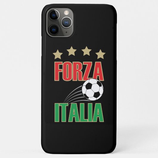 イタリアのサッカー Case-Mate iPhoneケース (裏面)