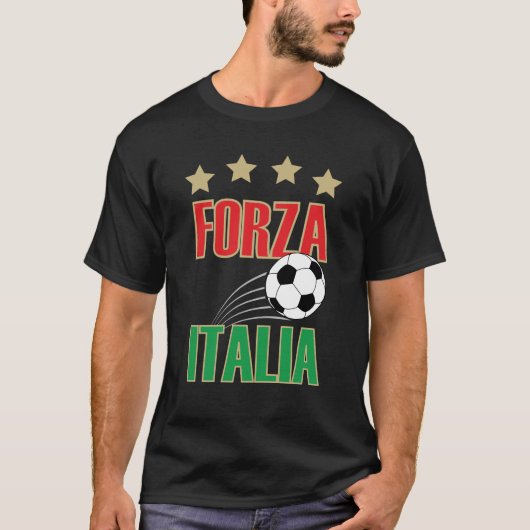 イタリアのサッカー Tシャツ (正面)