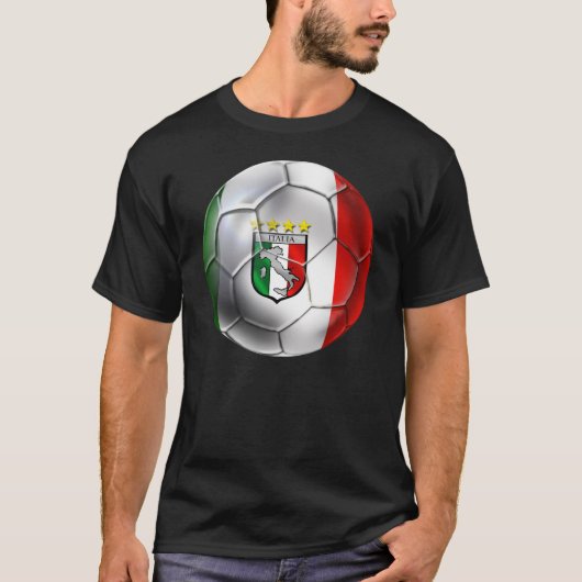 イタリアのサッカー Tシャツ (正面)