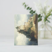 イタリアのサン・ミケーレ修道院 ポストカード (スタンド正面)