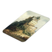 イタリアのサン・ミケーレ修道院 マグネット (左側)