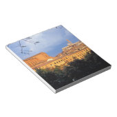 イタリアのシエナのトスカーナ村。 ノートパッド (アングル)