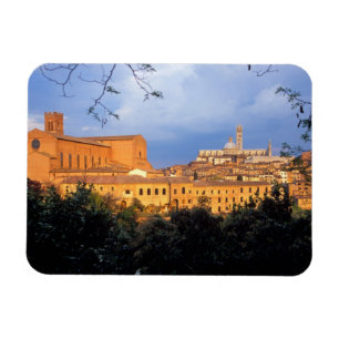 イタリアのシエーナというトスカーナ地方の村 マグネット