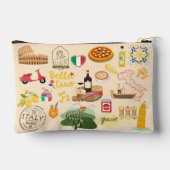 イタリアのシンボル旅行愛好家 アクセサリーポーチ (裏面)