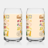 イタリアのシンボル旅行愛好家 ガラス缶 (右)