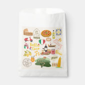 イタリアのシンボル旅行愛好家 フェイバーバッグ (正面)