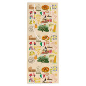 イタリアのシンボル旅行愛好家 ワインギフトバッグ (裏面)