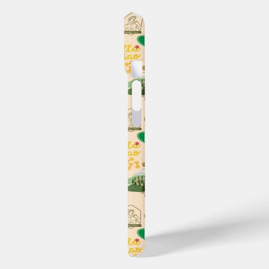 イタリアのシンボル旅行愛好家 Case-Mate iPhoneケース (裏面 / 左)