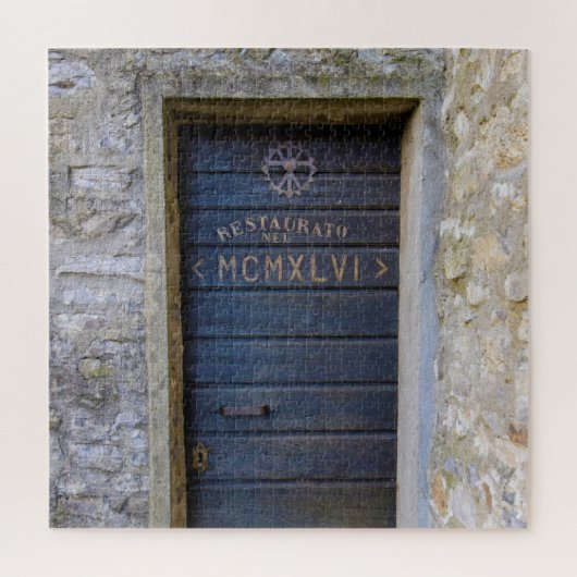 イタリアのシークレットバックドア – 20x20 - 676台 ジグソーパズル (縦)
