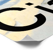 イタリアのスキートラック ポスター (角)