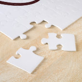 イタリアのスクーター旅行ロゴ ジグソーパズル (側面)