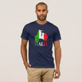 イタリアのスクーター Tシャツ (正面フル)