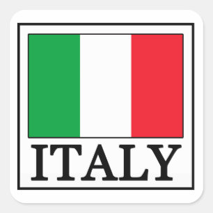 イタリアのステッカー スクエアシール