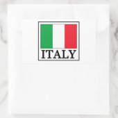 イタリアのステッカー 長方形シール (バッグ)