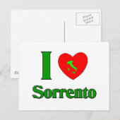 イタリアのソレントが大好き ポストカード (正面/裏面)