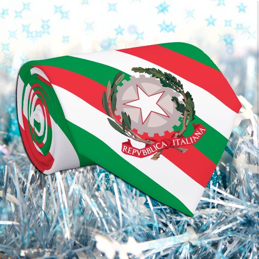 イタリアのタイ、ファッションイタリアン国旗のビジネス ネクタイ