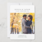 イタリアのチンクエ・テッレ 結婚式のご案内 招待状 (裏面)