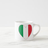 イタリアのハートの旗 エスプレッソカップ (右)
