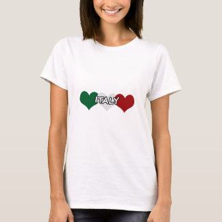 イタリアのハート Tシャツ