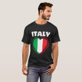 イタリアのハート Tシャツ (正面フル)