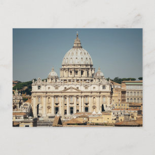 イタリアのバチカン市セントピーター大聖堂 ポストカード