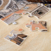 イタリアのバチカン:聖ペテロ広場の空中風景 ジグソーパズル (側面)