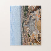 イタリアのバチカン:聖ペテロ広場の空中風景 ジグソーパズル (縦)