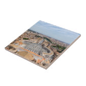 イタリアのバチカン：聖ペテロ広場の空中風景 タイル (側面)