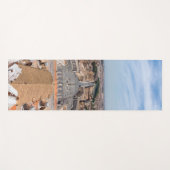 イタリアのバチカン：聖ペテロ広場の空中風景 ヨガマット (正面(横))