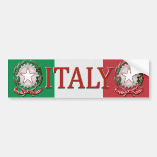 イタリアのバンパーステッカー バンパーステッカー