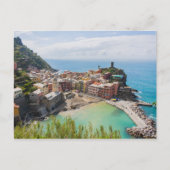 イタリアのバーナッツァ、チンケ・テレのはがき ポストカード (正面)