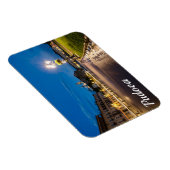 イタリアのパドヴァで夜のプラトー・デラ・バレ マグネット (右側)