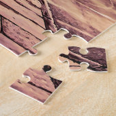 イタリアのパドヴァにある広場の夕日 ジグソーパズル (側面)