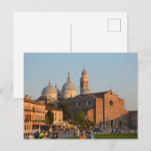 イタリアのパドヴァの絵葉書 ポストカード (正面/裏面)