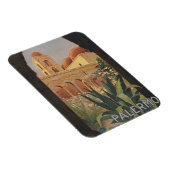 イタリアのパレルモのためのヴィンテージ旅行ポスター。 マグネット (右側)