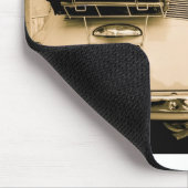 イタリアのヒマワリのデザインのマウスのマットのフィアット500 マウスパッド (コーナー)