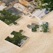 イタリアのヒルトップタウン ジグソーパズル (側面)