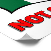 イタリアのピザのトムをソースでイタリアンきないグレービーだ ポスター (角)