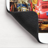 イタリアのフィアット500 マウスパッド (コーナー)