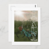 イタリアのフィールド(テキサス州) ポストカード (正面/裏面)