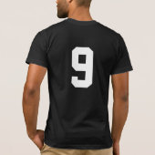 イタリアのフットボールサポータTシャツ Tシャツ (裏面)