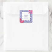 イタリアのブーゲンビリアのブライズシャワー スクエアシール (バッグ)